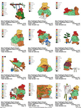 Paddington Bear - Pack of 20 Designs - Embroidery Design - FineryEmbroidery